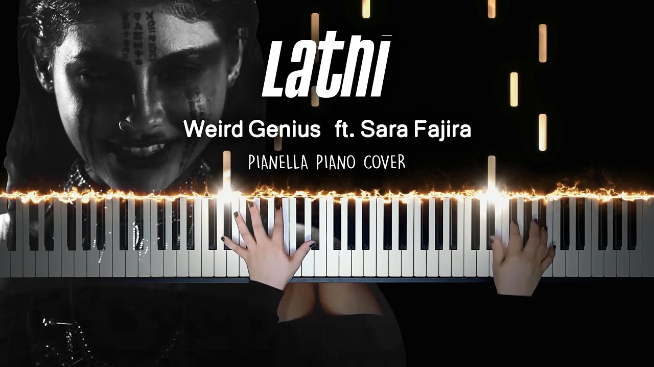 Playing my patron song request | WEIRD GENIUS - LATHI ft. Sara Fajira (Piano Cover)