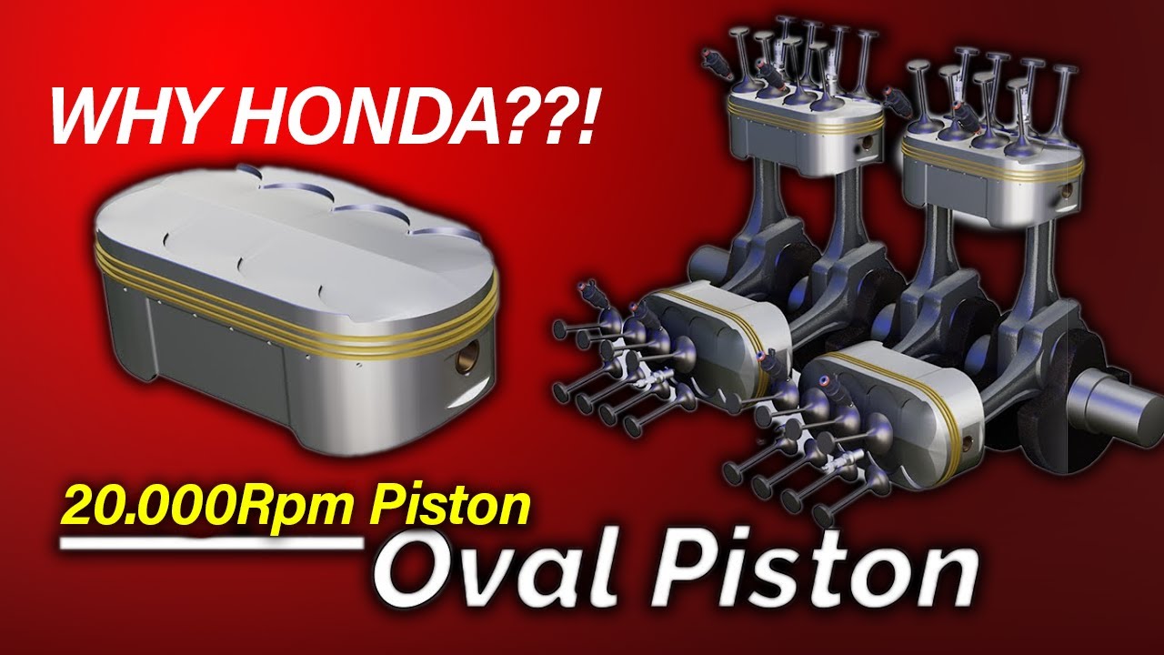 Honda's Crazy Inovation | OVAL PISTON