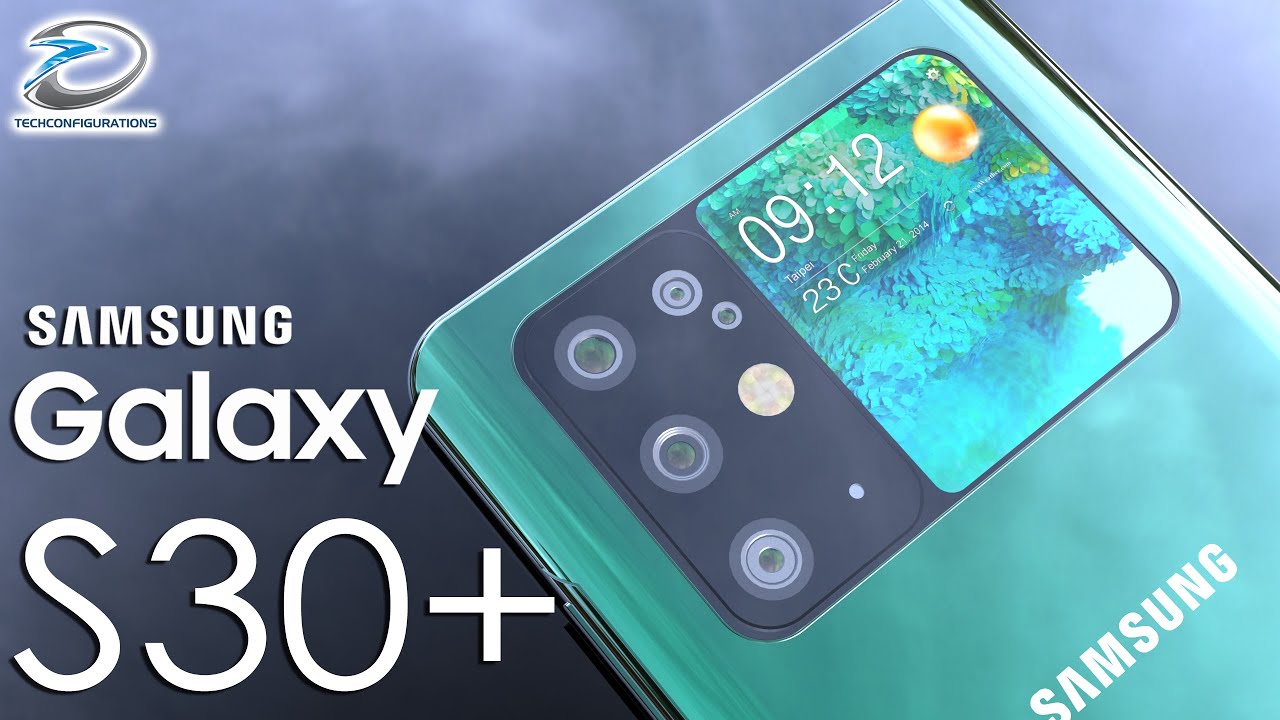 Samsung Galaxy S30 Plus Concept Intro with Multi-display Design & Penta Camera #TechConcepts