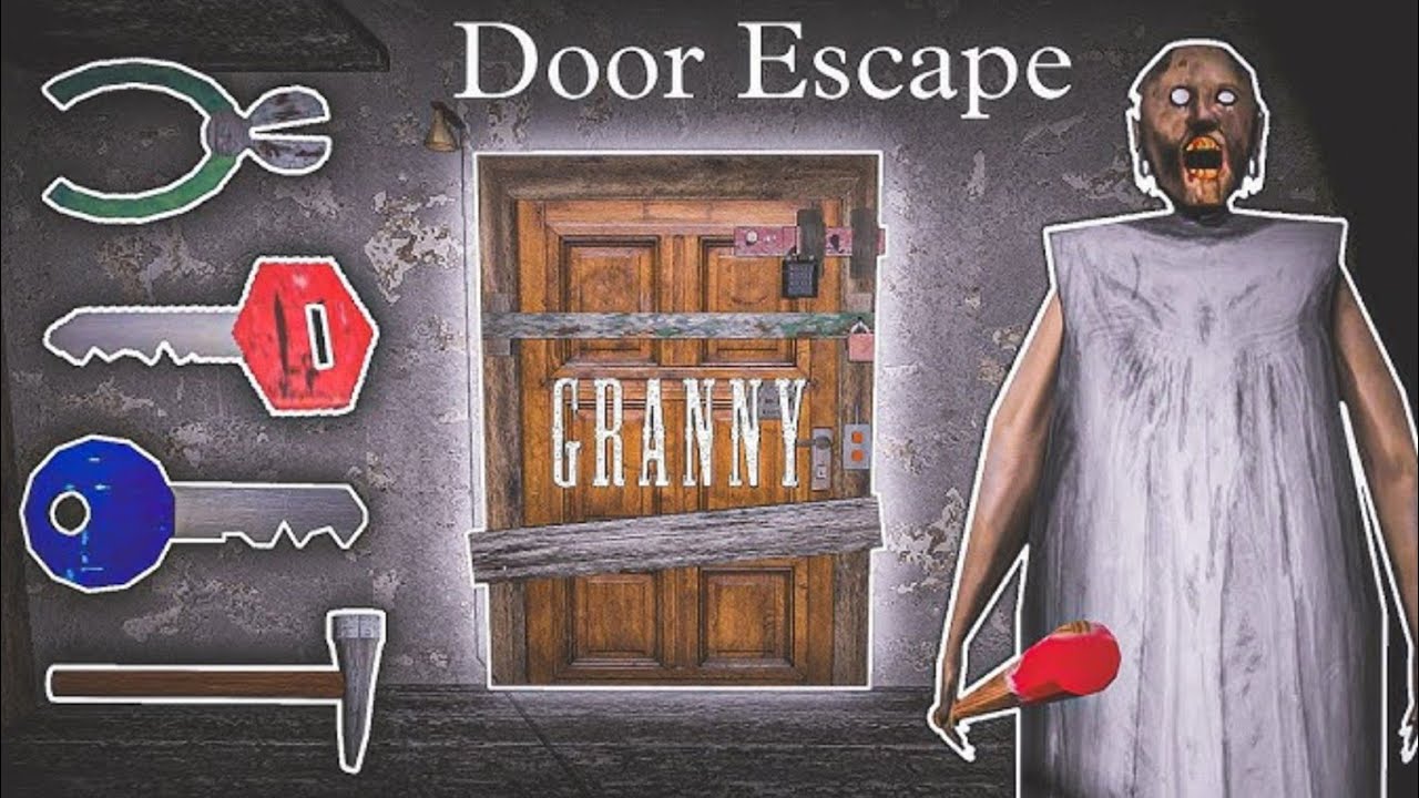 Kya Main Door Escape Kar Paunga | Granny Horror Gameplay 