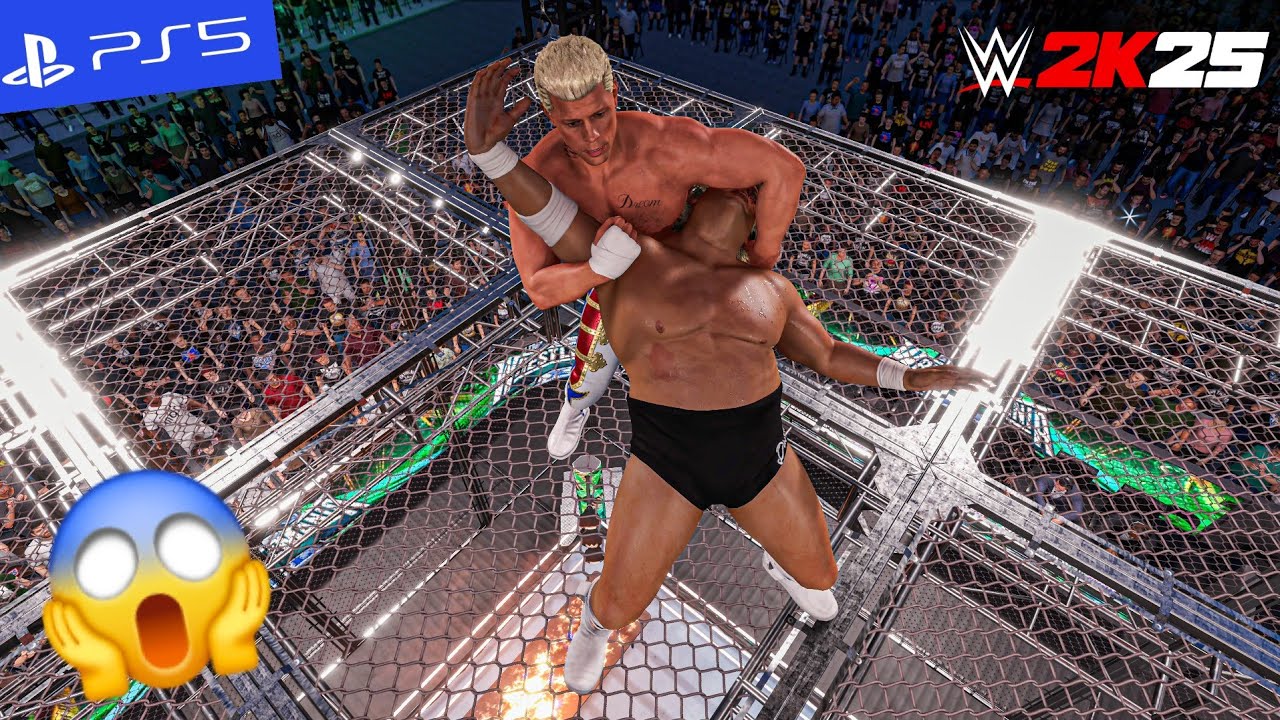WWE 2k25 - Cody Rhodes vs. Dusty Rhodes - Hell in a Cell Match | PS5