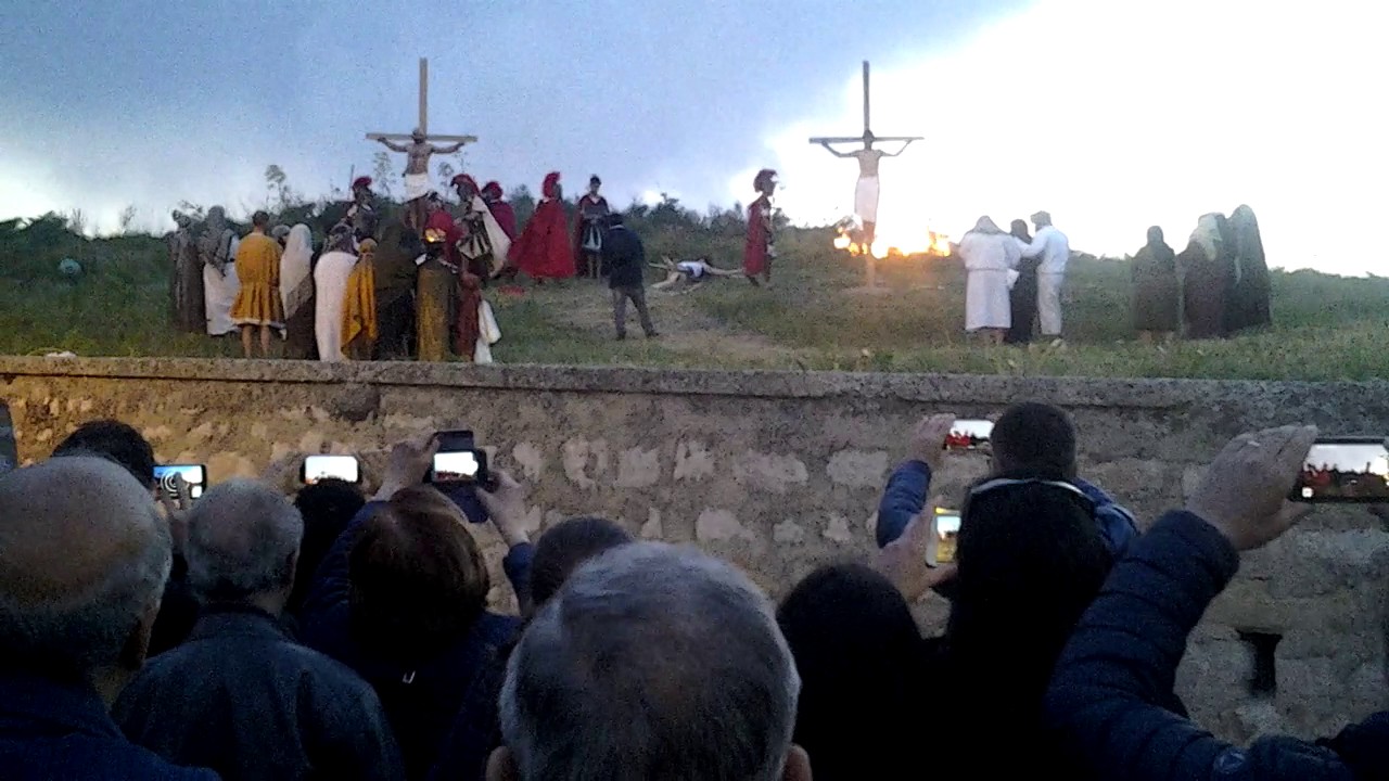 Via Crucis Castel di Iudica 12.4.2017