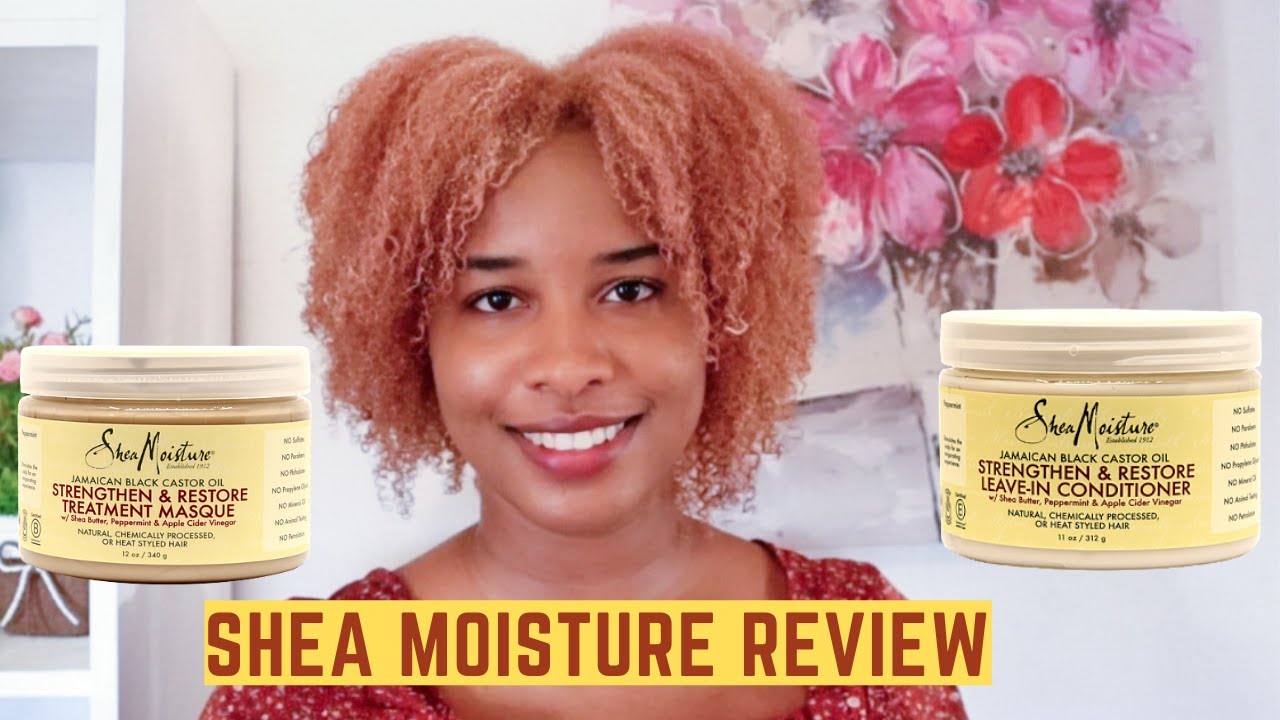 Trying the Shea Moisture Jamaican Black Castor Oil Leave In Conditioner & Deep Treatment Masque