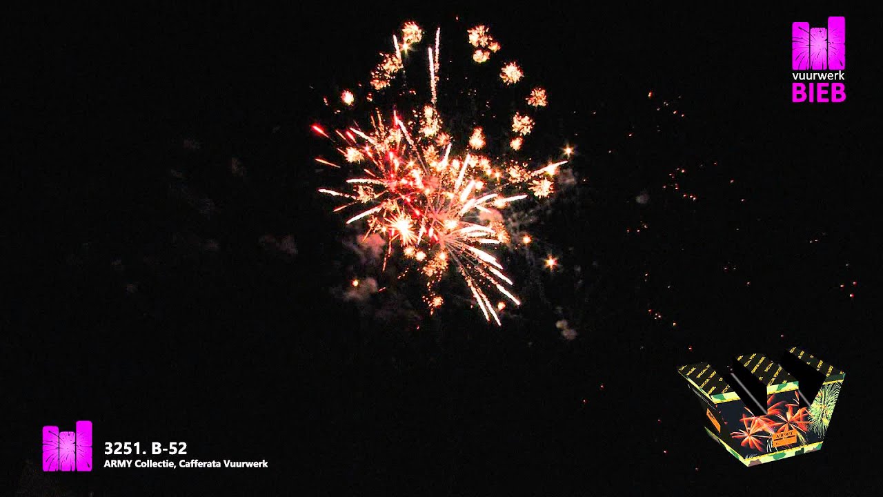 B-52 - Cafferata Vuurwerk - Vuurwerkbieb.nl