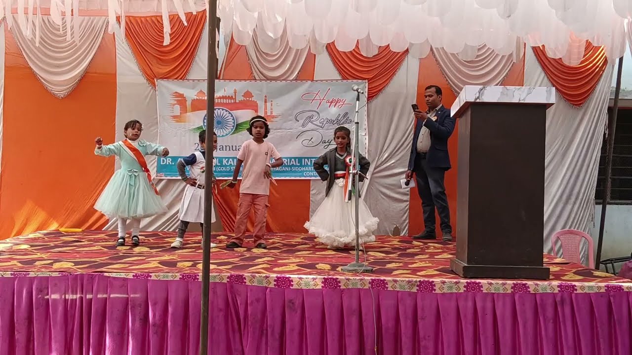 26 January 🇮🇳 Program l Dr. Apj Abdul Kalam Memorial Inter College #26january #republicday #apj 