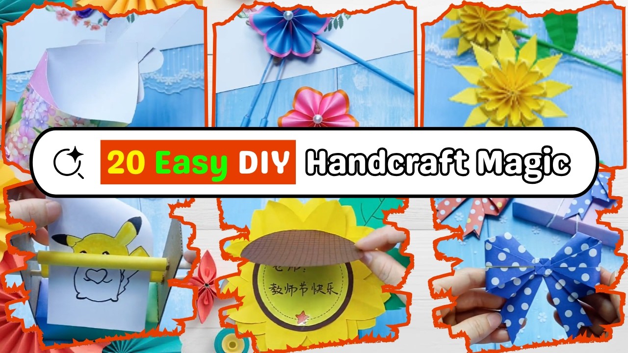20 Easy DIY Crafts ✂️ | Creative Handmade Ideas Compilation