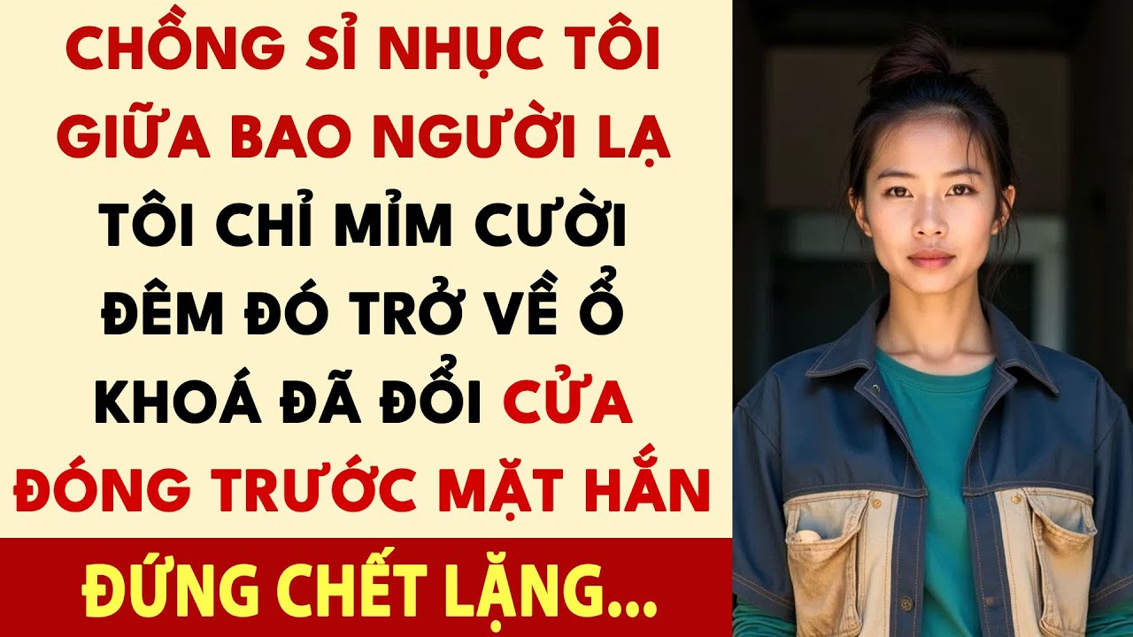 Chồng Sỉ Nhục Vợ Giữa Đám Đông Và Cái Kết: Tôi Lấy Lại Tất Cả, Còn Anh Ta Mất Trắng..!
