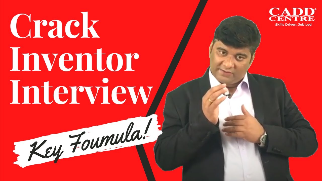 Easy Way To Crack Inventor Interview Q&A Get Job in Mechanical Design Industry | @DesignStudioInst