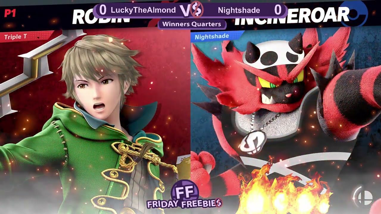 Friday Freebies 39: Nightshade vs LuckyTheAlmond - Winners Semis | Ultimate Singles