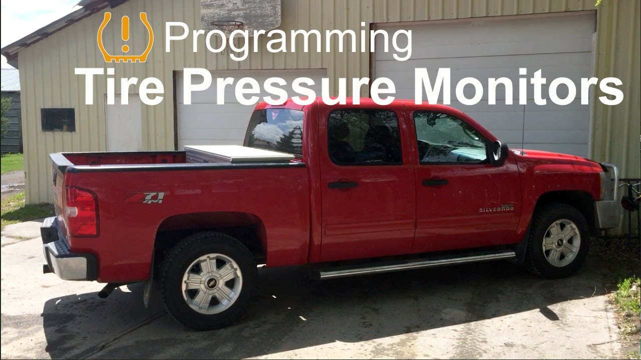 2011 Silverado: Программирование системы контроля давления в шинах (TPMS)