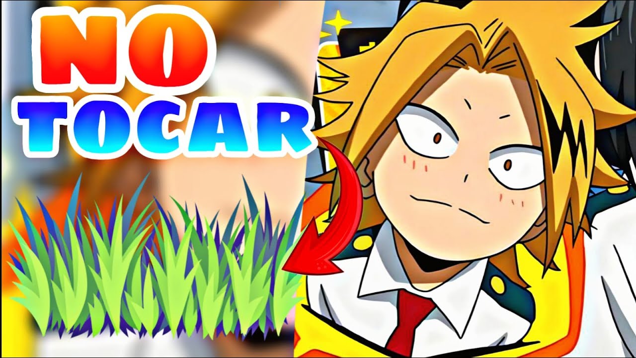 RETO de NO TOCAR EL PASTO con DENKI en MY HERO ULTRA RUMBLE