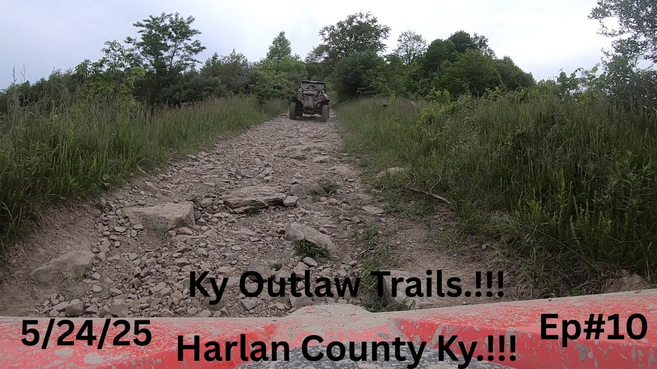 5/24/25..#10..A Large and Fun Group Ride in the Mountains of Harlan Co. Ky.!!! Ky Outlaw Trails.!!!