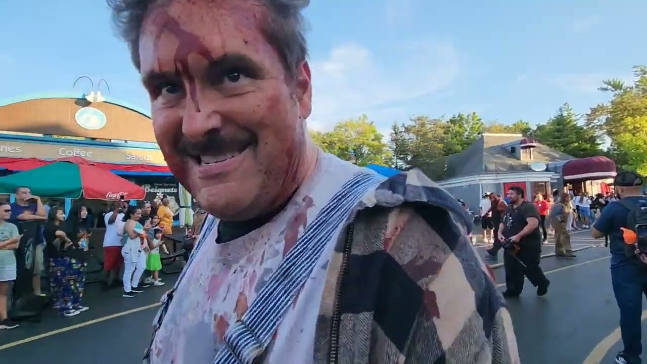 Six Flags Great America Fright Fest Uprising Parade Opening Day 2024