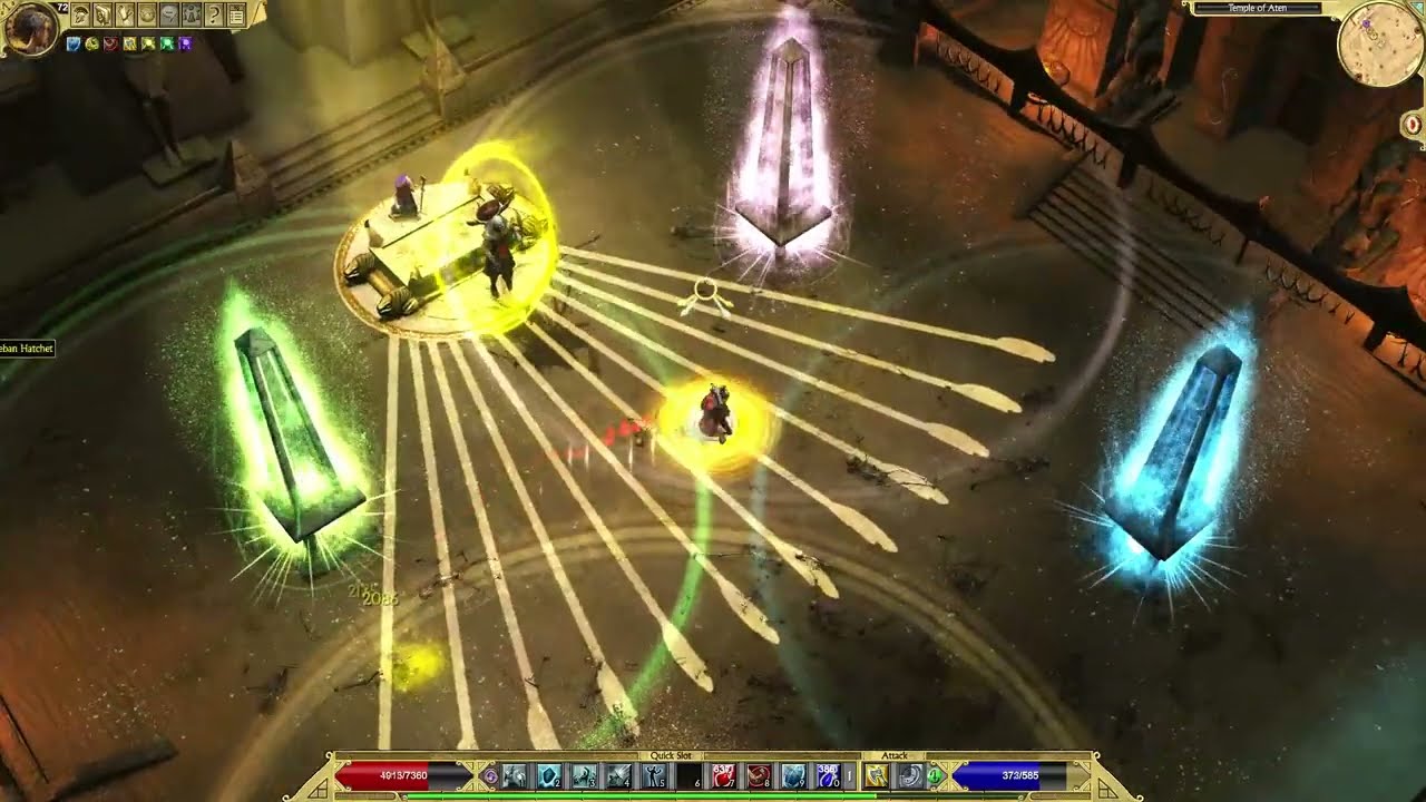 Eternal Embers - Akhenaten Boss Fight | Defender/Warfare | Titan Quest