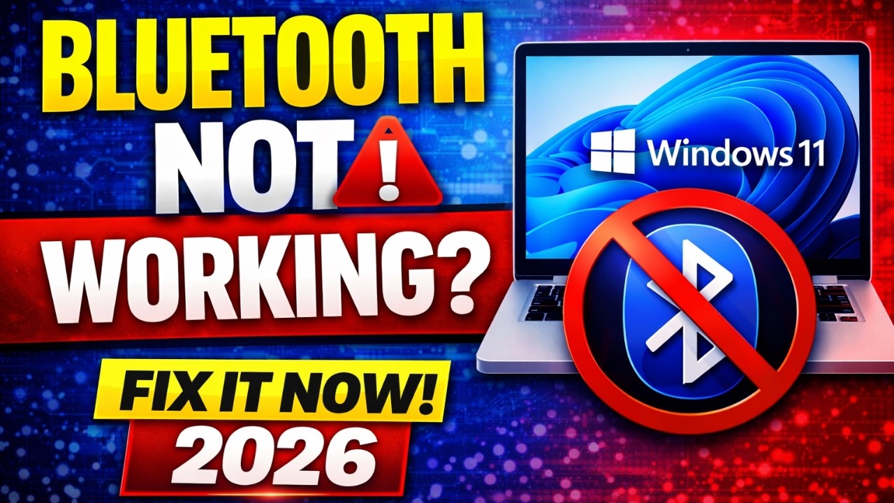 Windows 11 Bluetooth Not Showing? Fix It Fast! (2026 Working Guide)