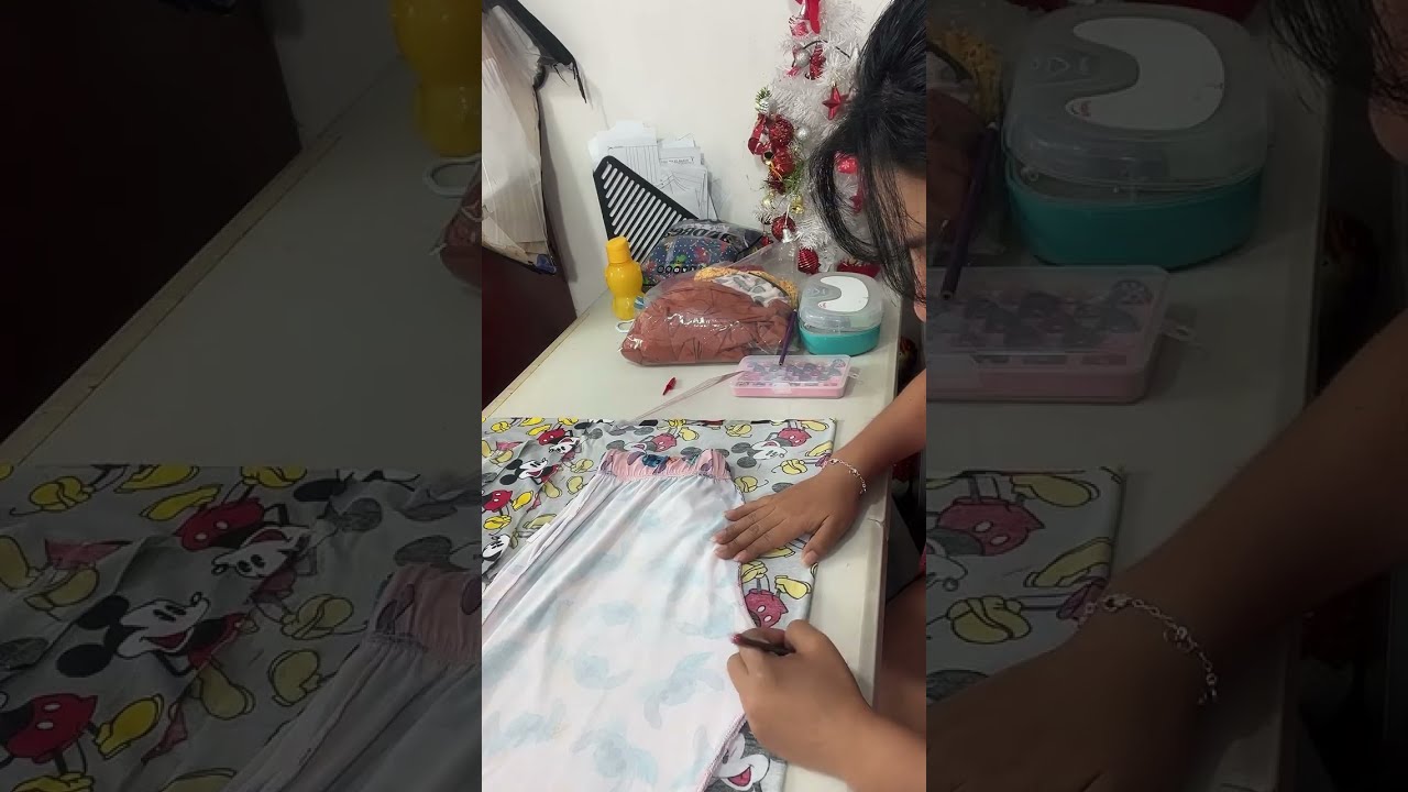 HACIENDO PIJAMA |clonando tu propia ropa| 🧵👚