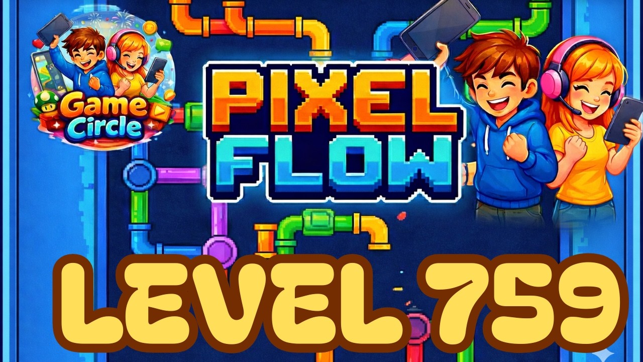 Pixel flow©  - Level 759 - solution - walkthrough