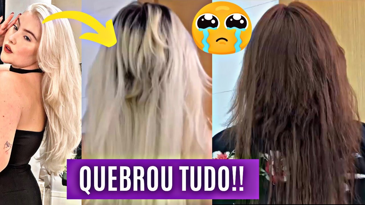 GRAVE: BLOGUEIRA QUE PERDEU O CABELO COM LOIRO GLOBAL TOMOU ATITUDE RADICAL! Monique Lindmann