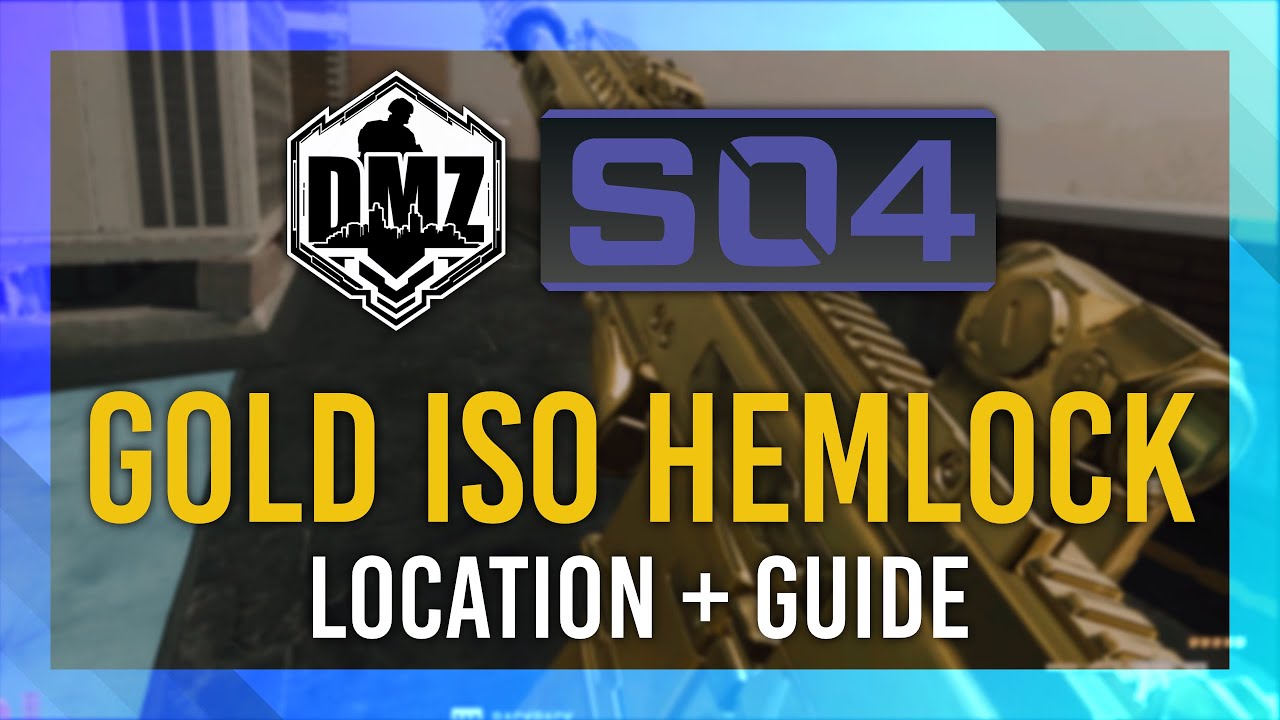 FREE Gold ISO Hemlock (Easter Egg) | DMZ Vondel Location Guide