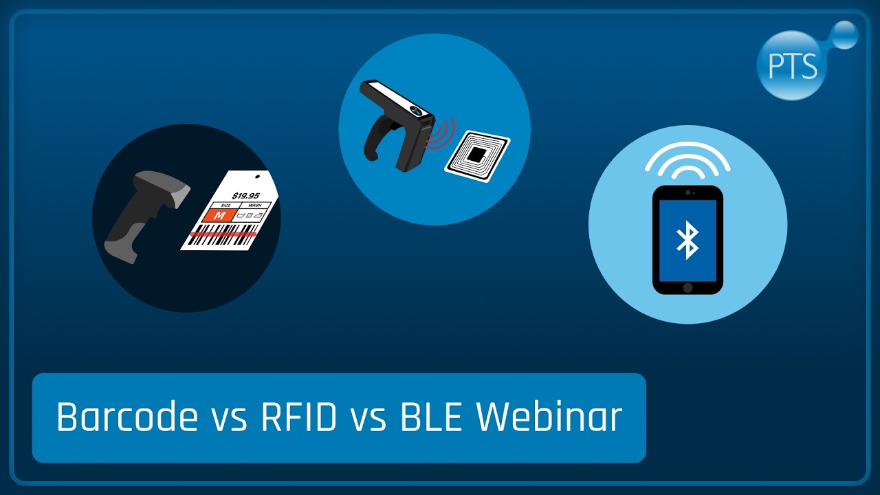 Вебинар: Штрихкод против RFID против BLE