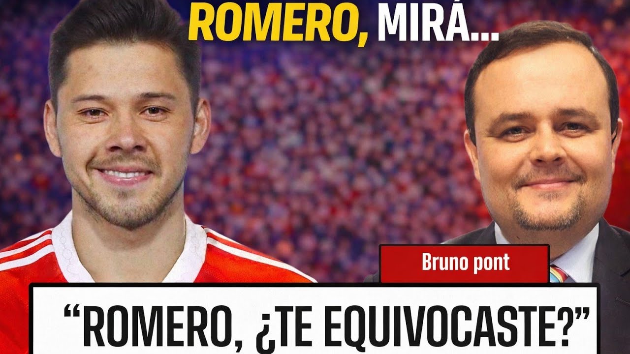 BRUNO PONT LIQUIDÓ A ÓSCAR ROMERO 😳 “HURACÁN ES MENOS QUE CERRO PORTEÑO” 🔴🔵🔥