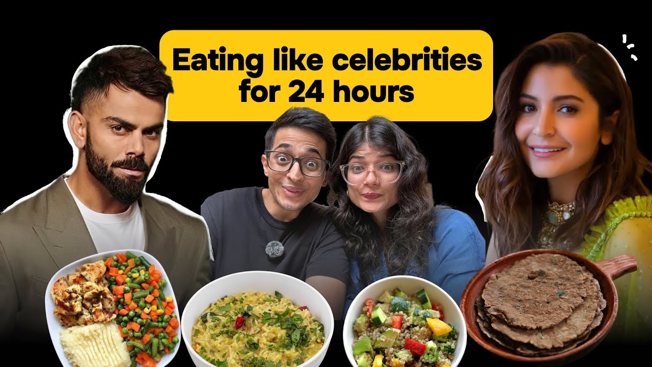 Eating like Anushka and Virat Kohli for a Day| Virat Kohli GOAT | Anushka Sharma | Food Challenge