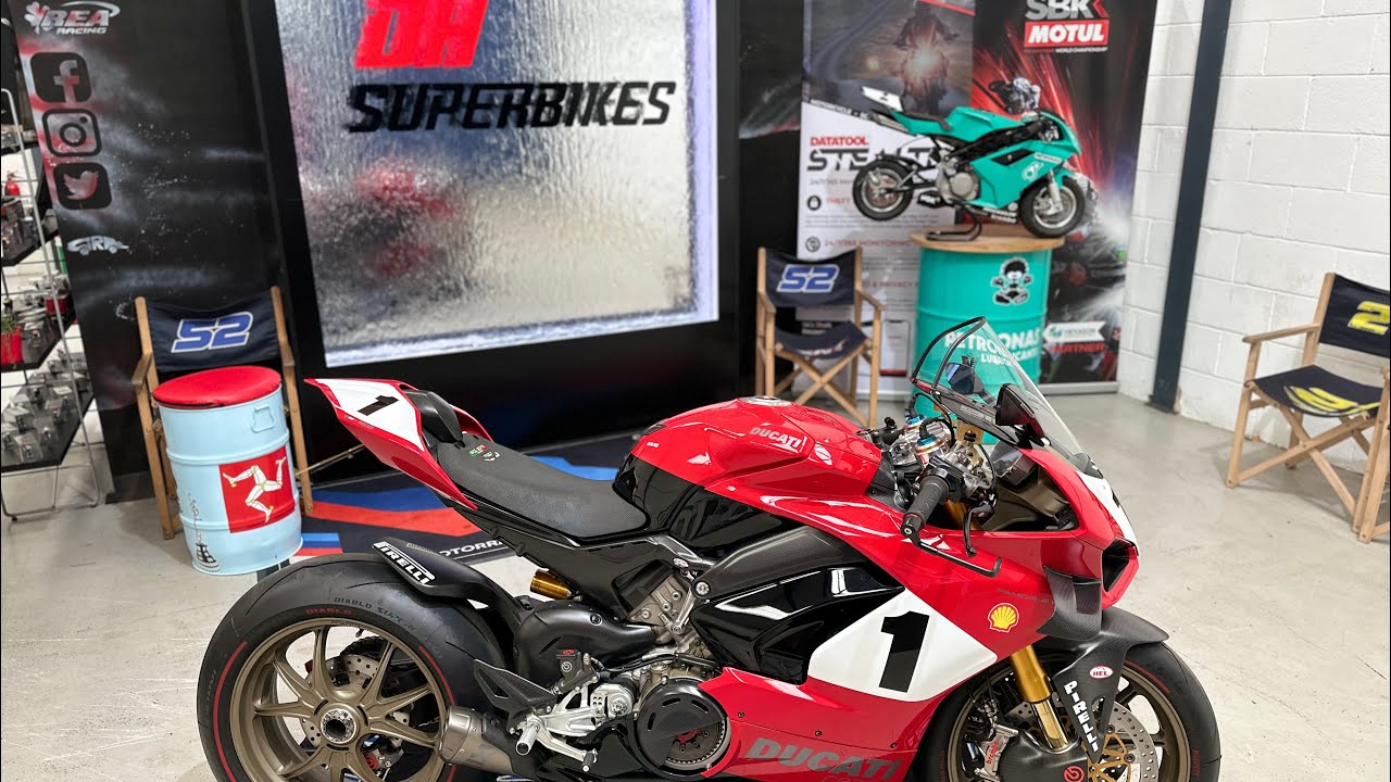 Ducati Panigale V4 916 25 Anniversario V4S 25K Extras 457 Miles PX SWAP V4 YUM @dhsuperbikes