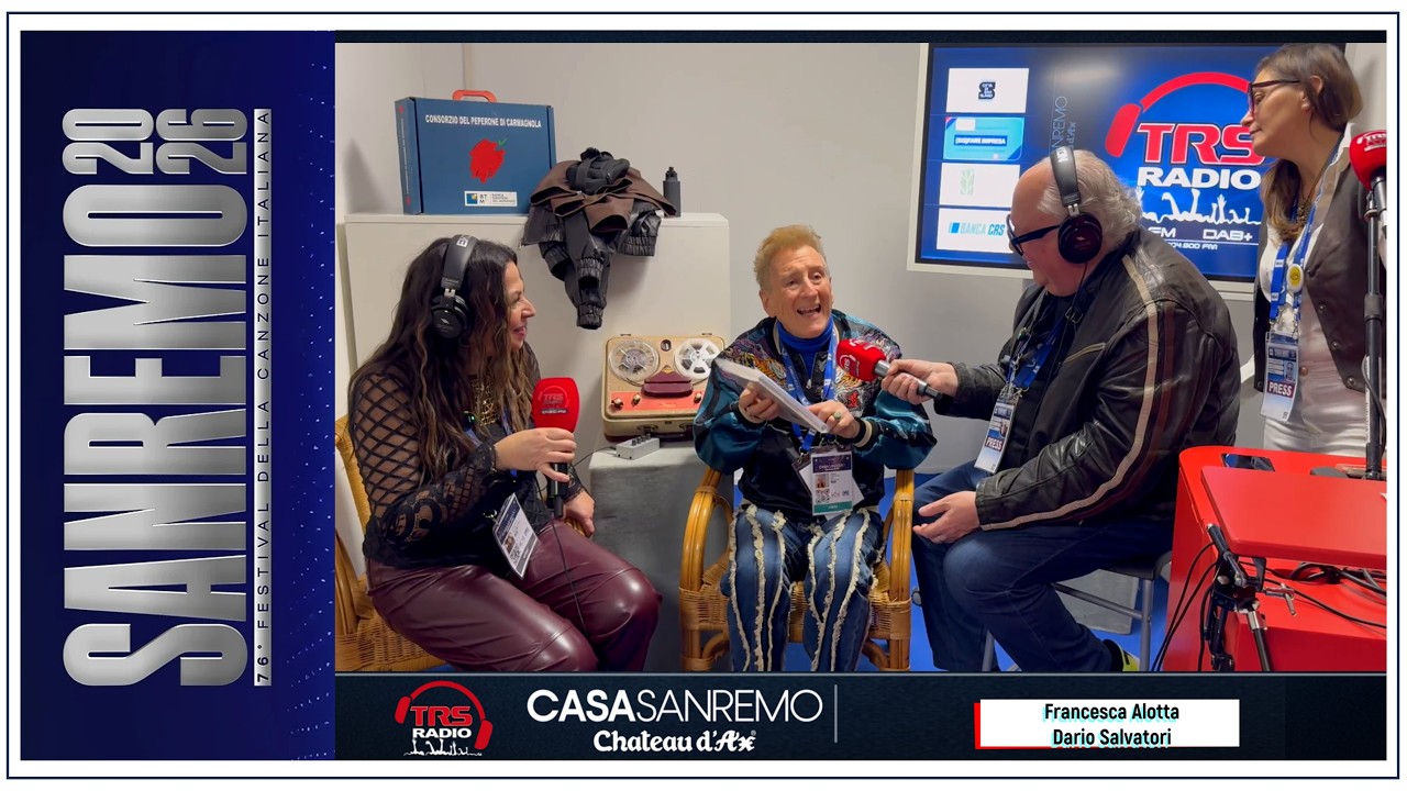 Festival di Sanremo 2026 TRS RADIO - Ospite:  Francesca Alotta e Dario Salvatori.