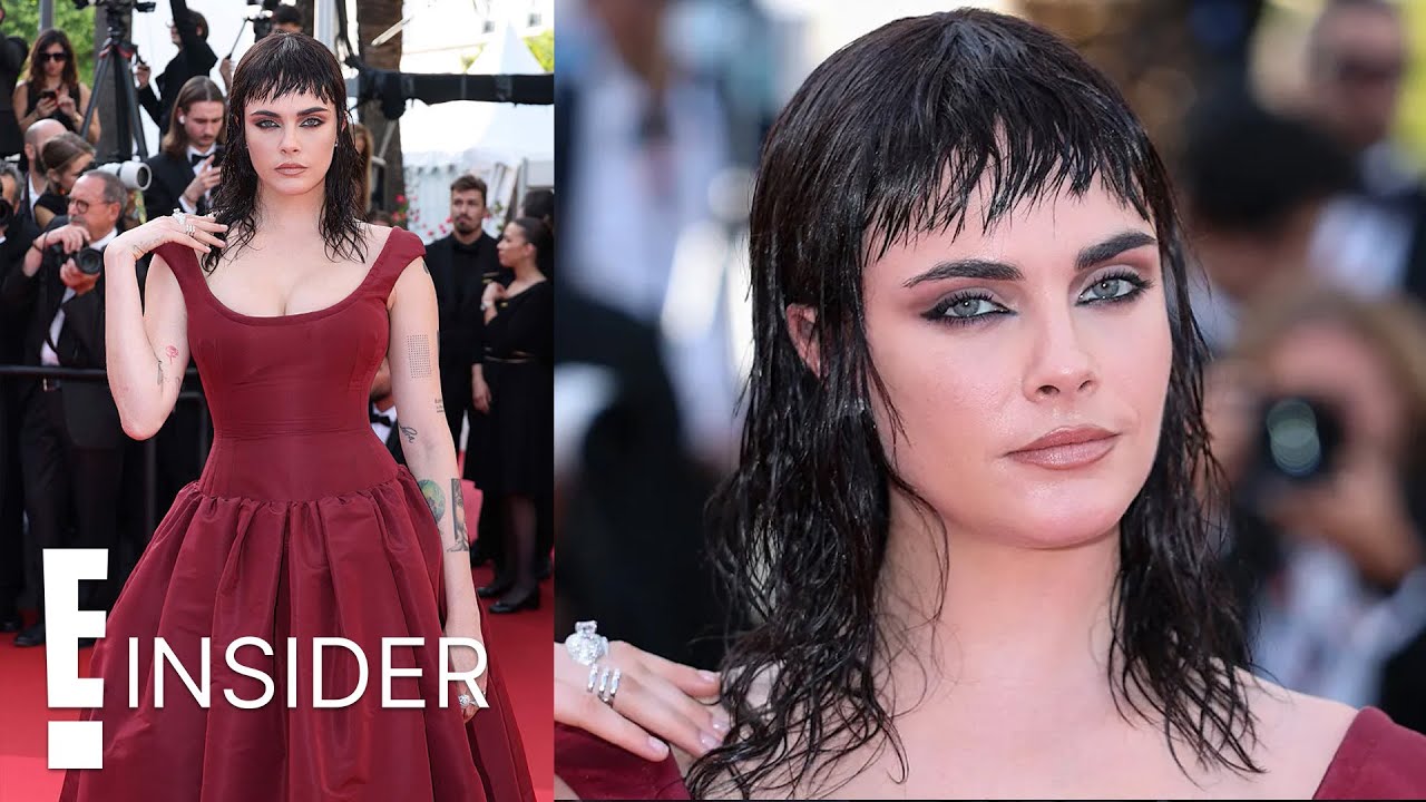 Cara Delevingne Looks Unrecognizable at Cannes Film Festival | E! Insider