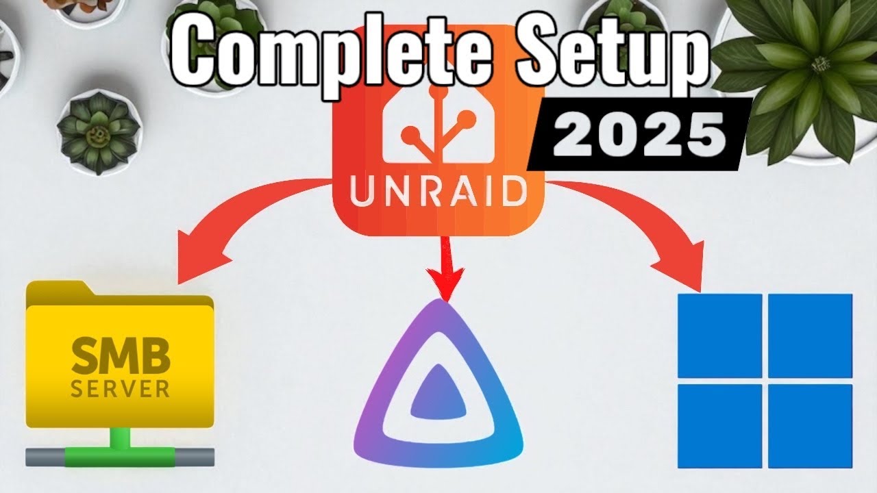 Unraid in 2025: Full Setup Guide with Jellyfin, Shares & Windows VM!