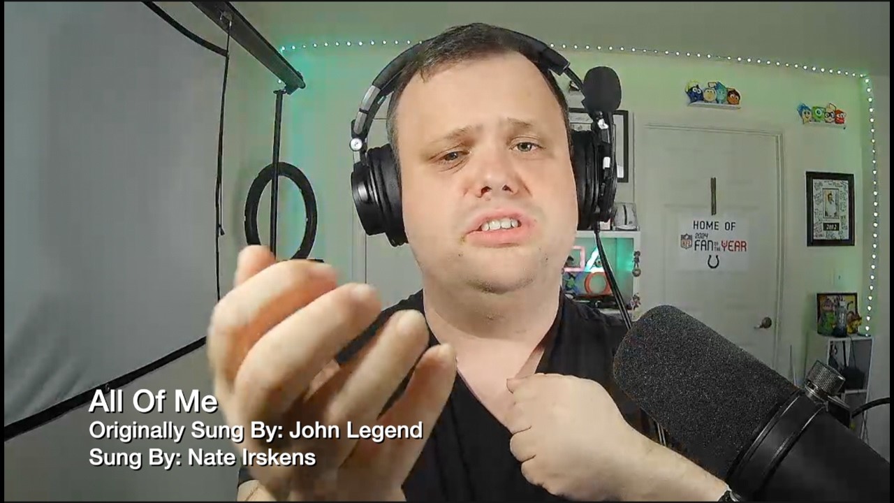 All Of Me (John Legend Cover) Sung by Nate Irskens