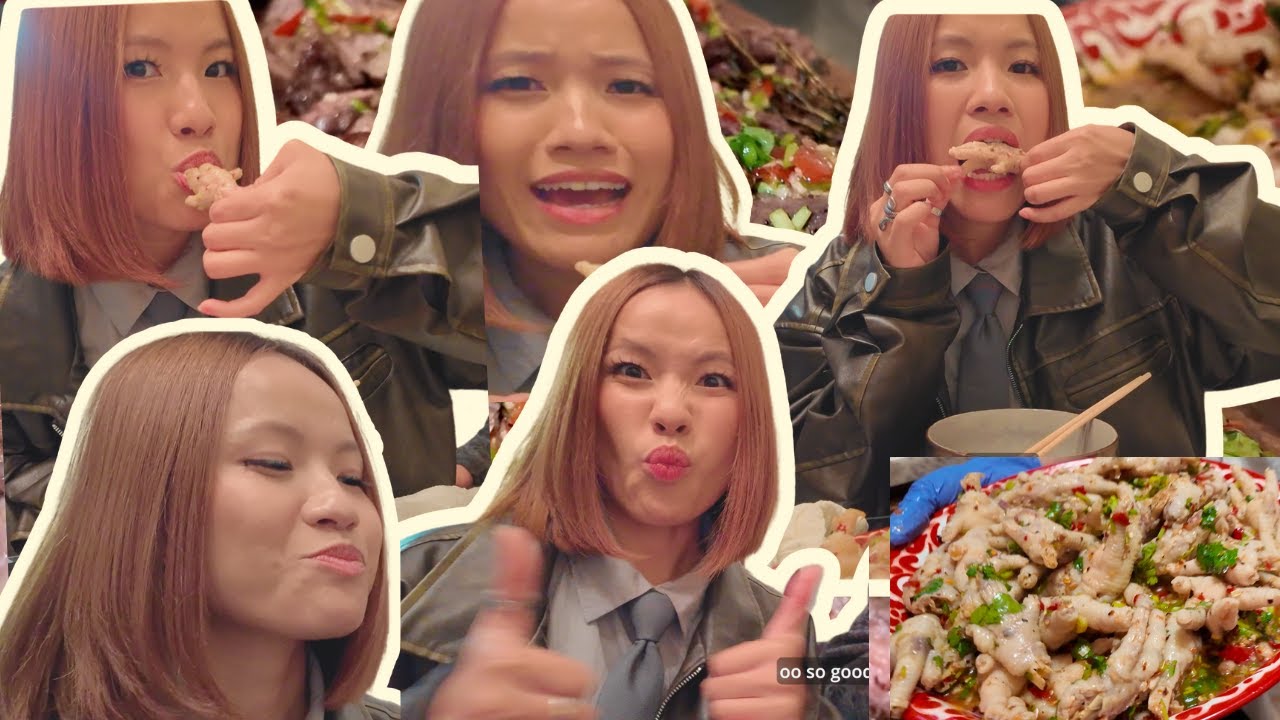 SHE WAITED OVER 2 YEARS FOR THIS MOMENT... WAS IT WORTH IT? MY CHICKEN FEET SALAD!