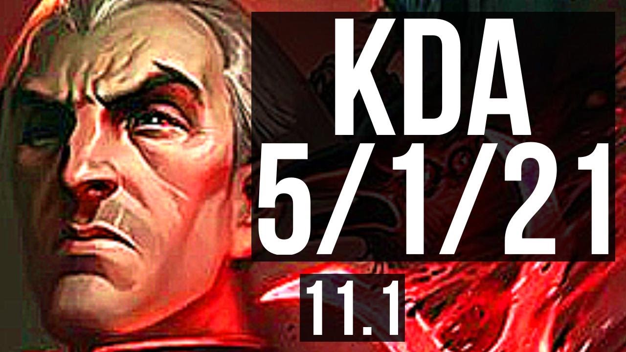 SWAIN vs JAYCE (TOP) | 5/1/21, 400+ games | EUW Master | v11.1