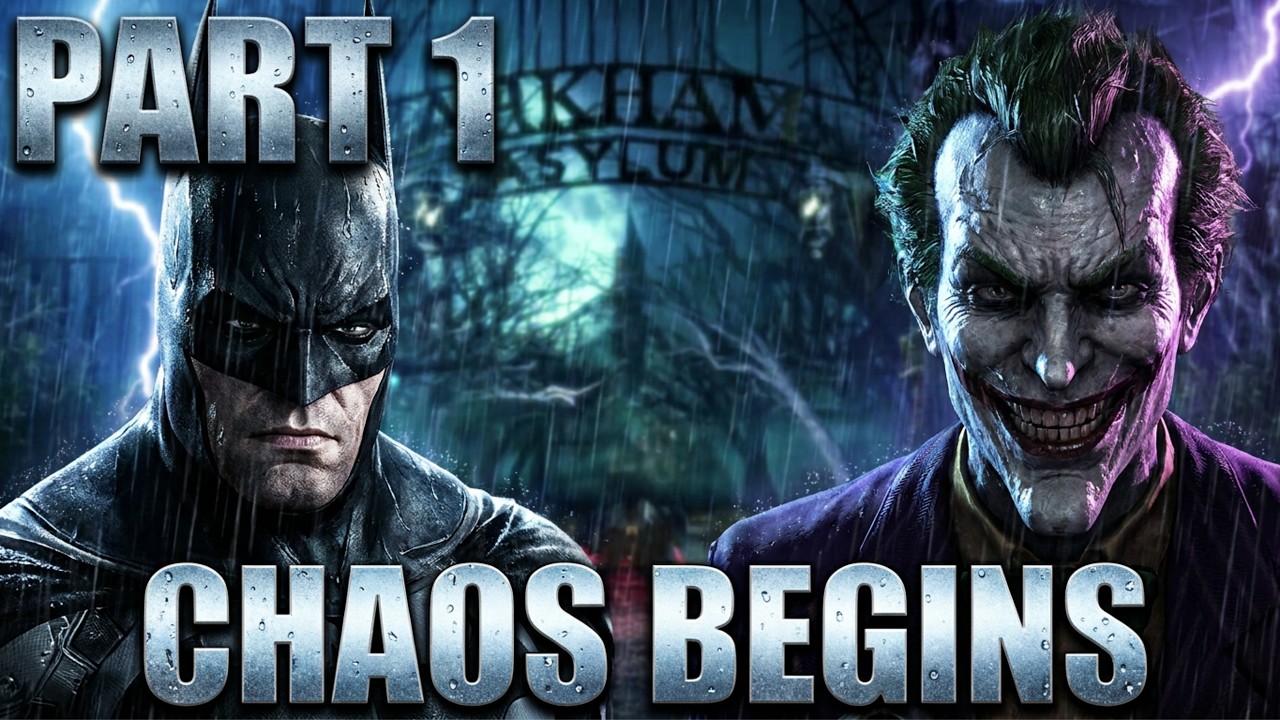 Batman: Arkham Asylum Gameplay Walkthrough - Part 1