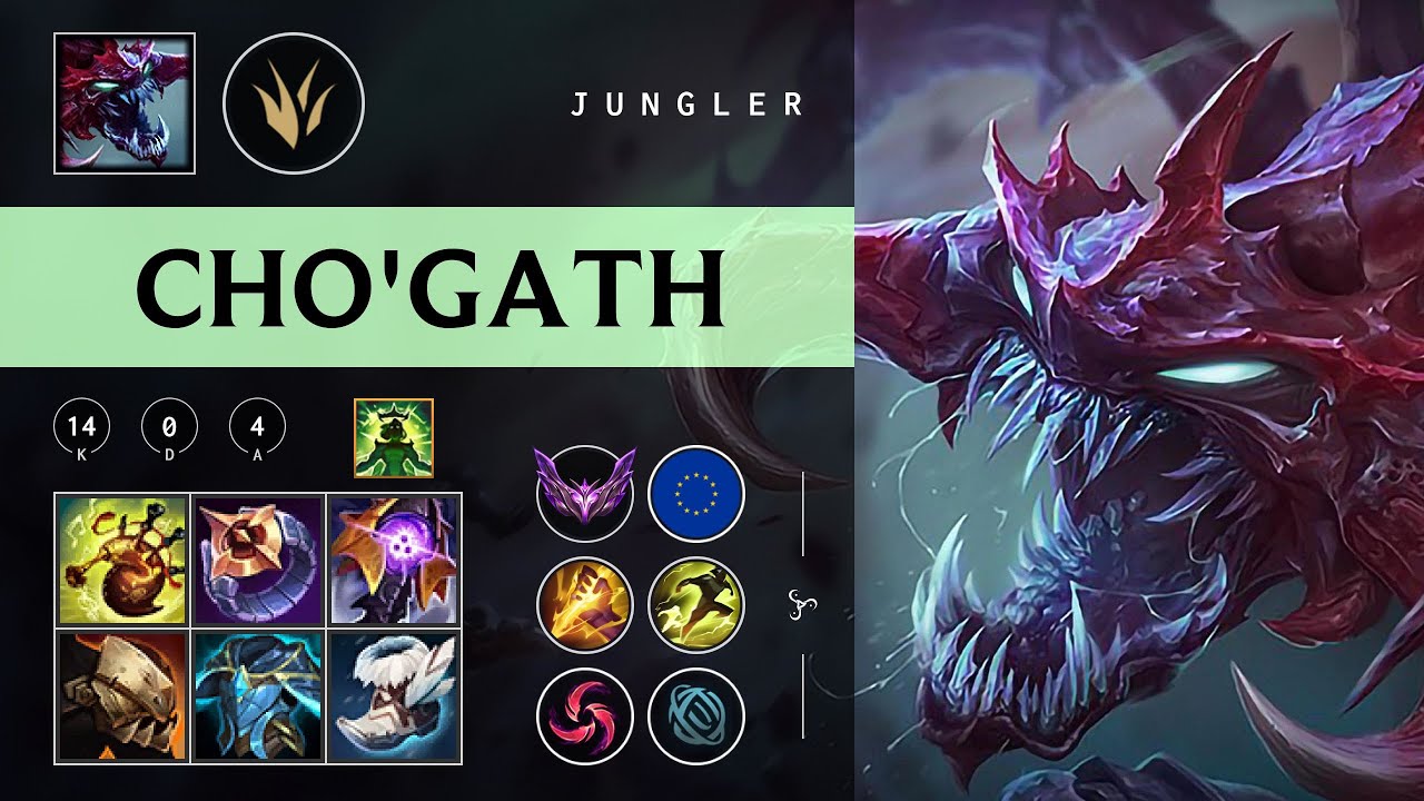 Cho'Gath Jungle vs Viego - EUW Master Patch 26.01