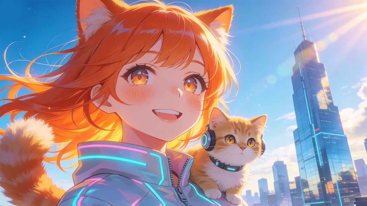 Skyline Dreamers (Candy Paw Meowsix) 🐾✨ – Dreamy Kawaii Future Bass Instrumental