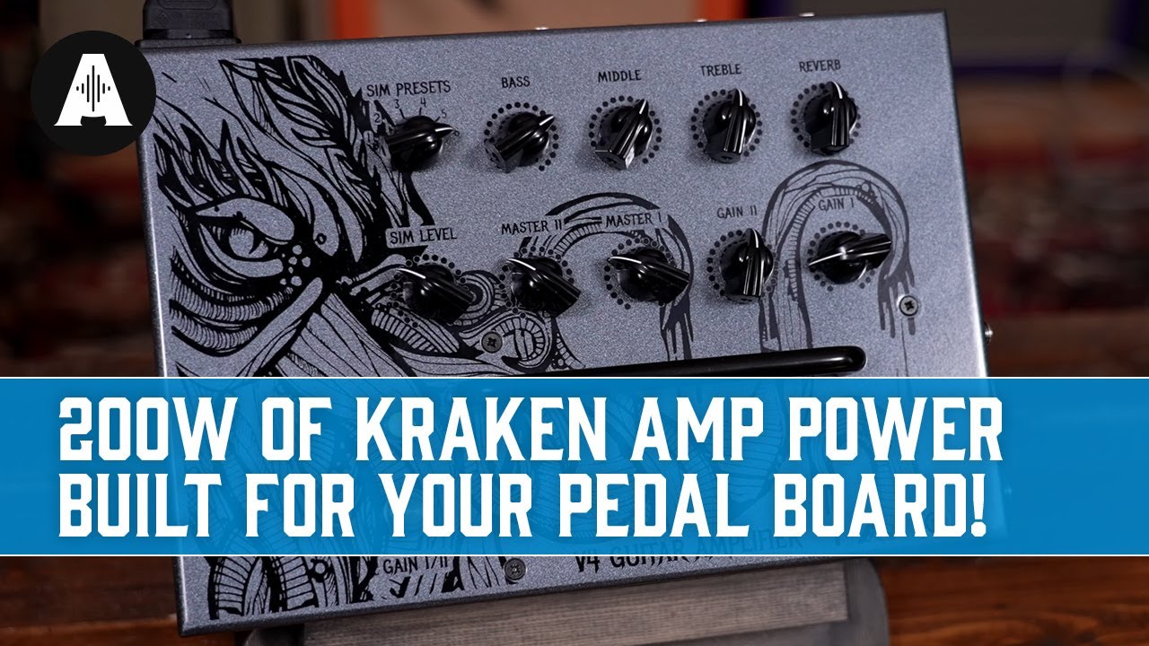 Victory&rsquo;s NEW 200w V4 Kraken Amp... In a Pedal!!