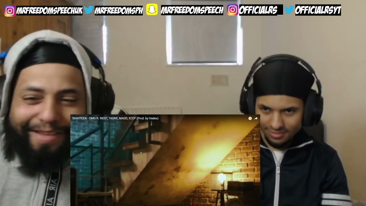 THIS COLLABORATION 🔥 *UK🇬🇧REACTION* 🇲🇦 SHAYFEEN ft WEST , TAGNE , MADD, XCEP - OMG  (Prod. by Hades)