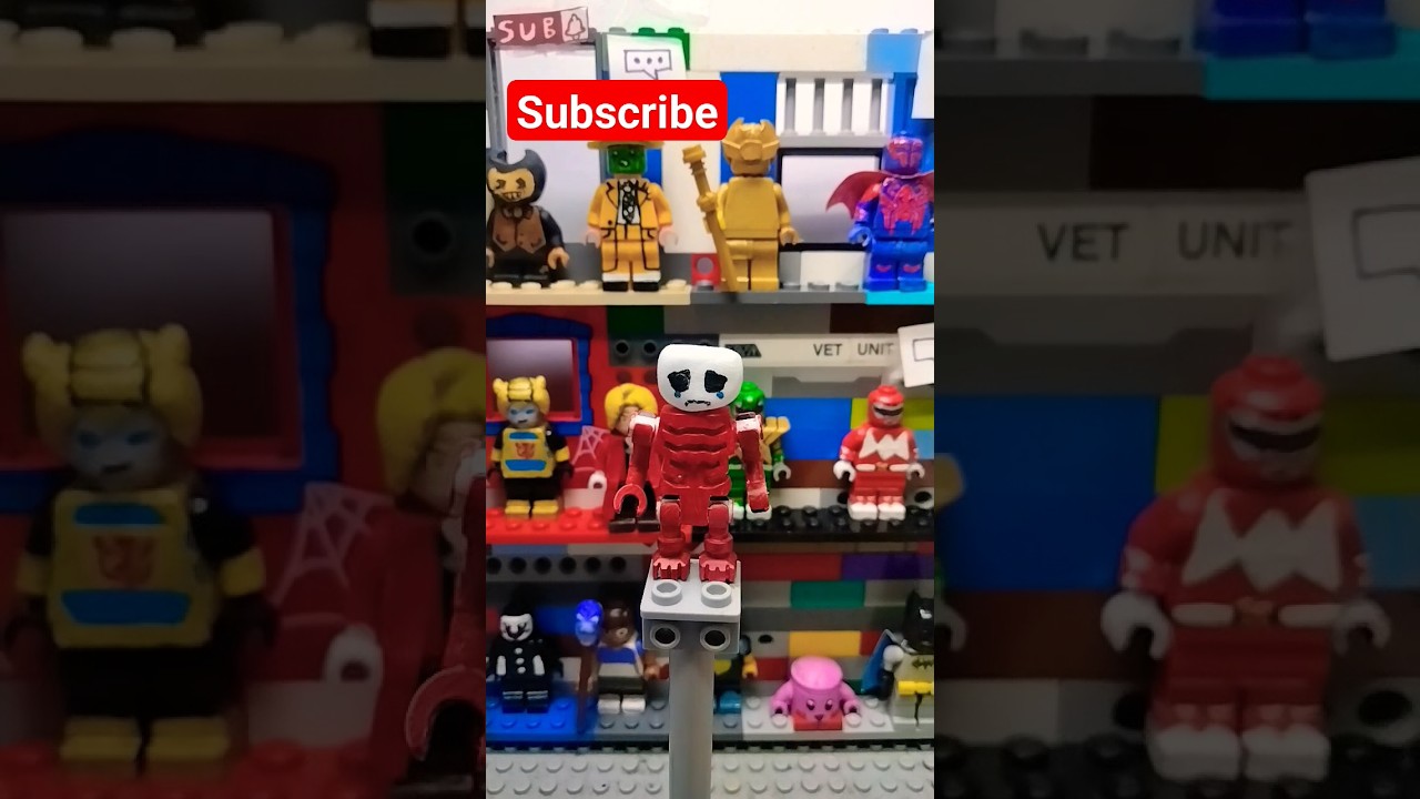Lego Gangle (Amazing digital circus) - how would you design Gangle as a Lego minifigure?