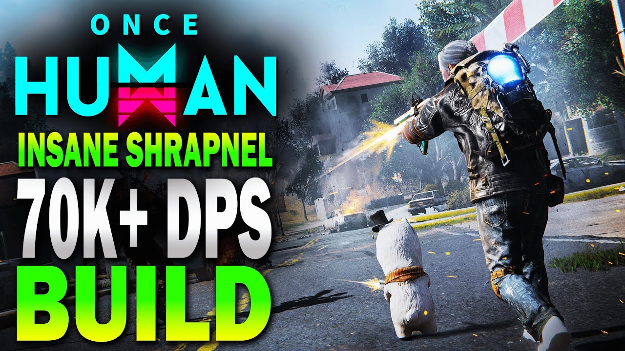 INSANE DPS BUILD with SHRAPNEL! Once Human
