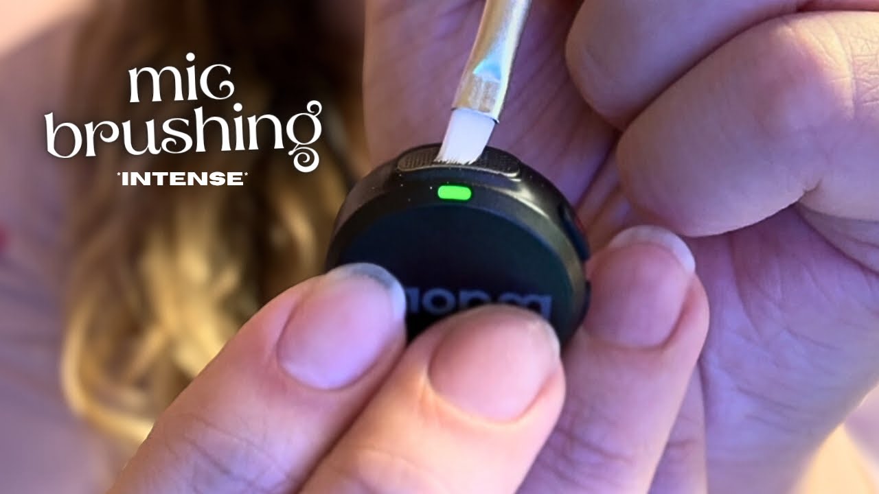 ASMR *Intense* Mic Brushing |No Talking|