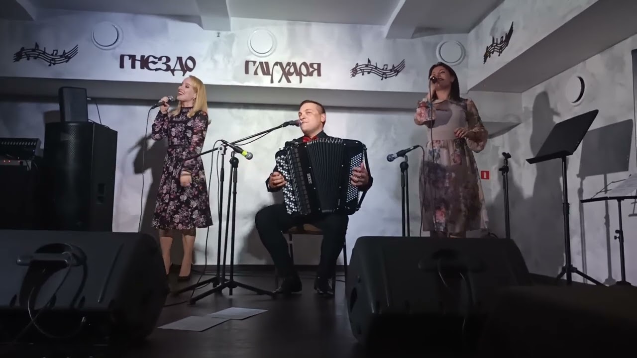 Ты, гармошечка, играй! Владимир Бутусов, Инна Каменева, Мария Киндсфатер в Гнезде Глухаря!
