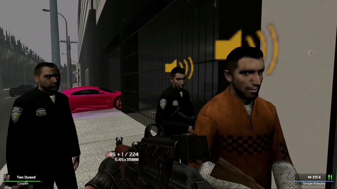 Simple Roleplay prise d'otage appart.                                         Garry's mod
