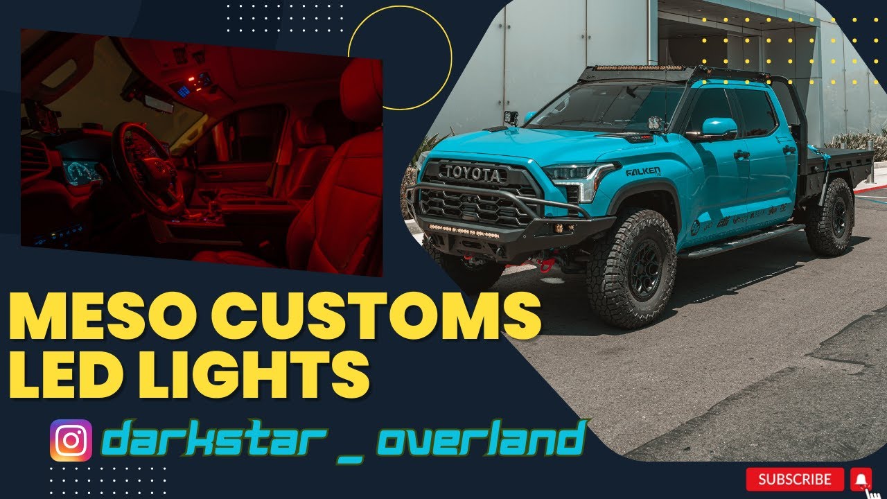 Brighten Up Your Tundra! Meso Customs Interior Light Install on My 3rd Gen