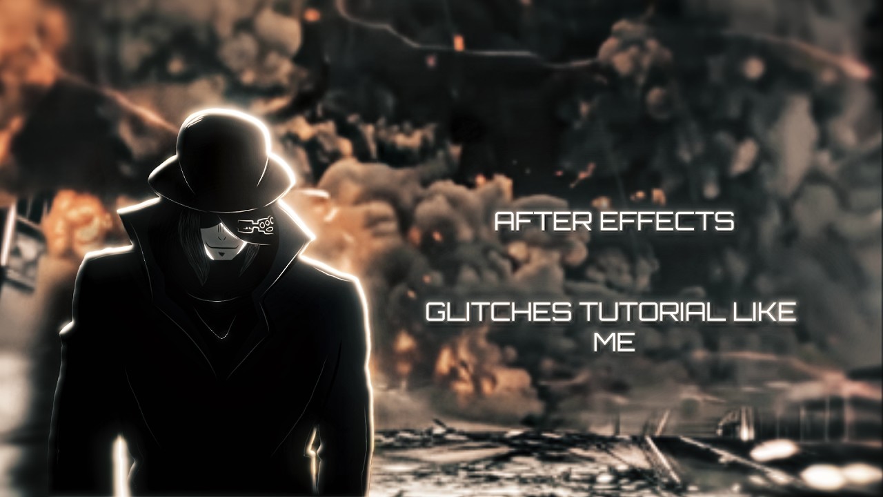 Manga Editing Tutorial Series Part 5| Glitches tutorial | After Effects 26 | PINOCCHIO