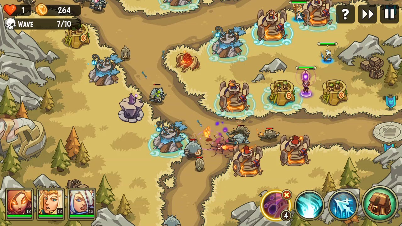 Hell Level 19 Empire Warriors TD | Kingdom under the Mountain Level 19 Hell Empire Warriors TD