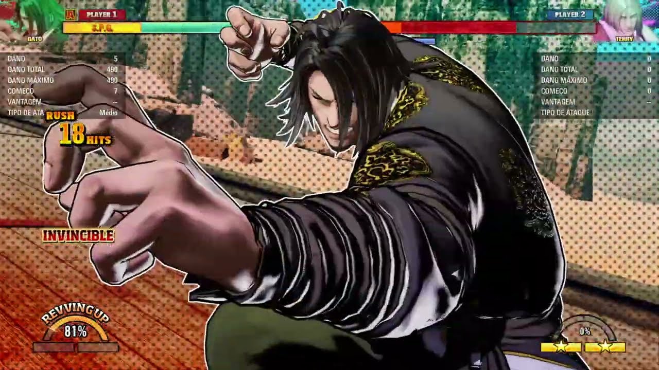 FATAL FURY: City of the Wolves BALTIK GATO COMBO 31 HIT SEASSEON 2