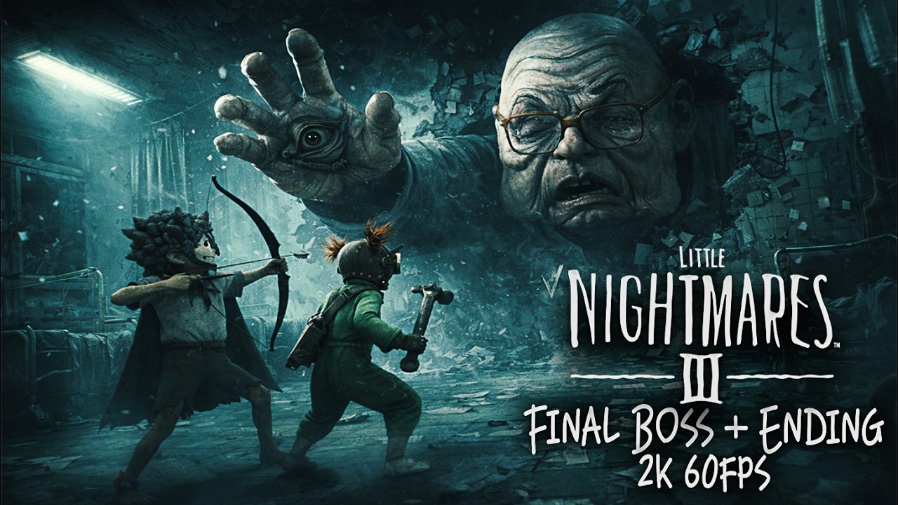 Is This Really the End? | Little Nightmares 3 Final Boss & Ending - 2k 60FPS Gameplay