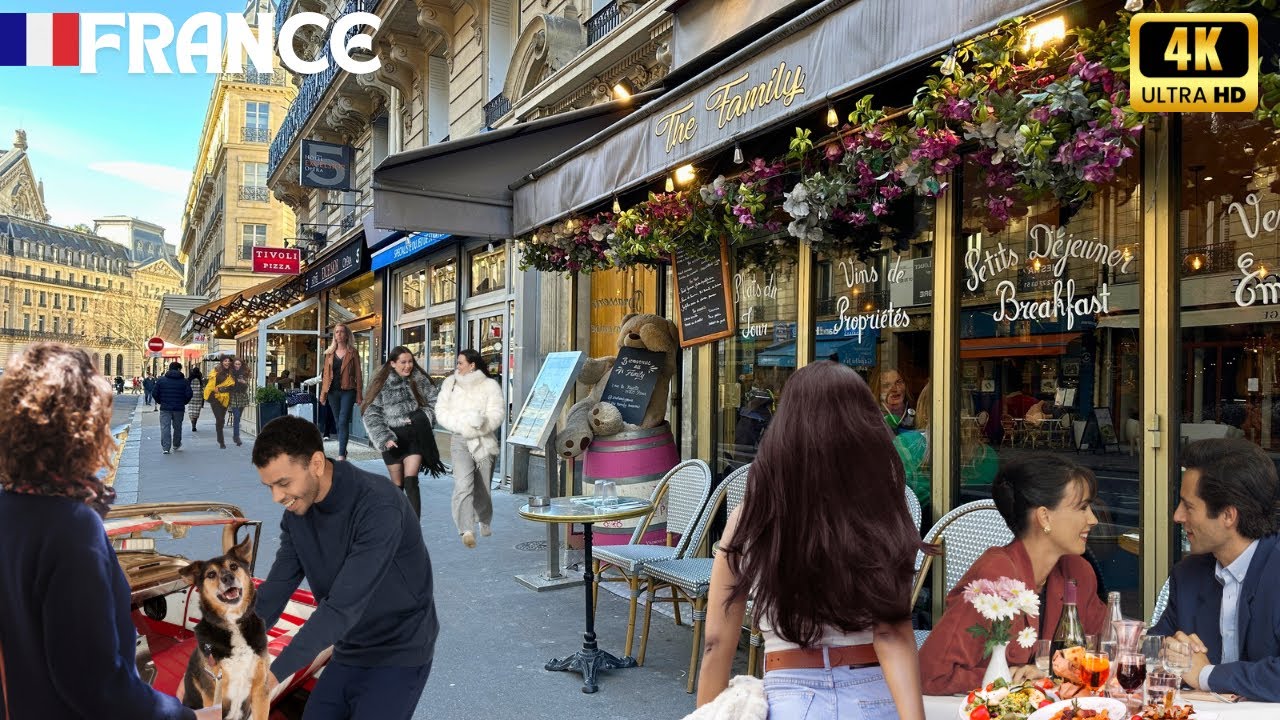 5 February 2026 PARIS 🇫🇷 FRANCE 4k HDR WALK CITY TOUR BEAUTIFUL ☀️ LIGHTING DAY WALK 