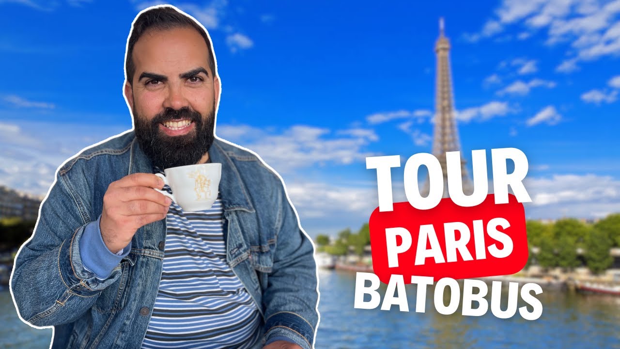 Tour por PARIS en BATOBUS 🛥️ Recorrido y consejos para visitar Paris en 1 día